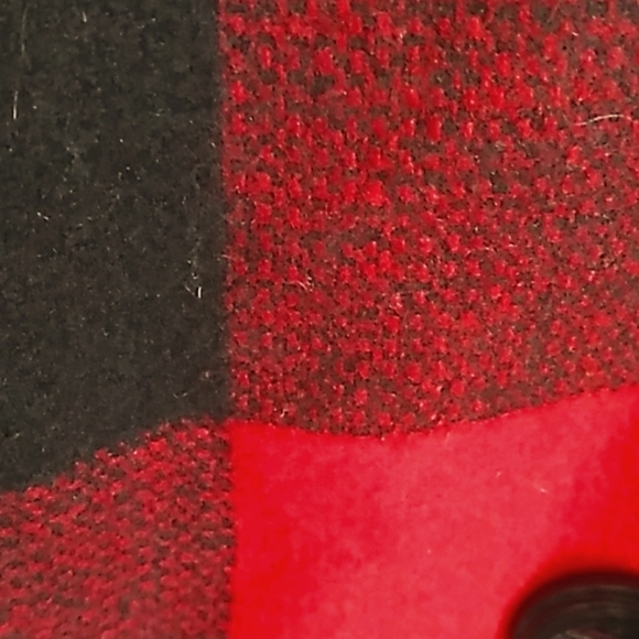 Polyester Small Black & White Checker Jacket Gently Worn - Picture 2 of 8